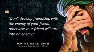 Imam Ali Quotes on Friendship, Love, Knowledge & Life __ Hazrat Alī , wisequotes