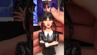 Handmade wandinha Addams @Jenna Ortega #wednesdayaddams #wandinha #netflix #addamsfamily