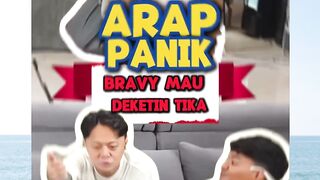 ARAP PANIK BRAVY MAU DEKETIN TIKA PA BARU ARAP