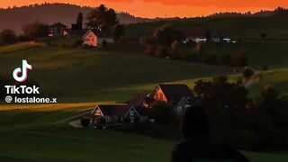 Sunset Over the Hills