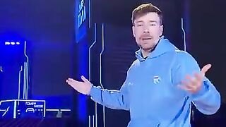 Hit the target, you can get the prize MrBeast