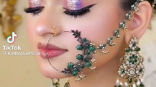 Gorgeous Kashees Bridal Makeover Jewellery and Lengha