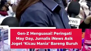 VIRAL ANCHOR news KICAU mania di hari BURUH