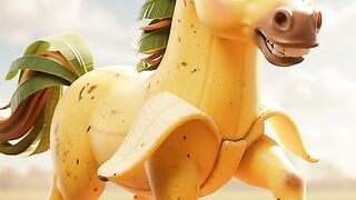 banana horse 03