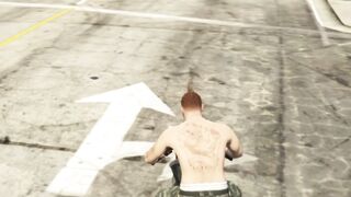 Don't walk in the middle of the road