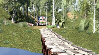 The broken bridge