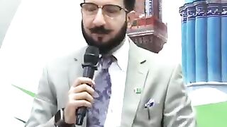 A Good looking person is speaking