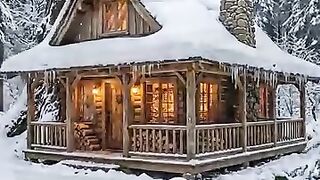Cozy Cabin Escape in the Woods ????✨ 2
