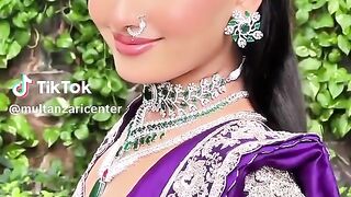 Wedding Event Purple Dress