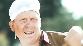 A brave cook got a tank all by himself