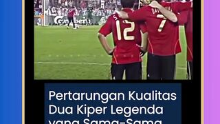 Iker Casillas dan Gianluigi Buffon