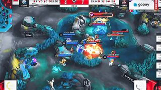 Moment big match gek fam vs evos esport