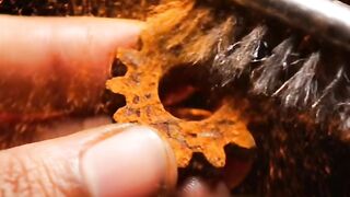 Repairing Small Rusty Teeth