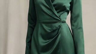 Green Emerald elegance fashion beauty for girls #fashion #beauty
