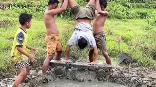 Push-Up Challenge Gone Wrong