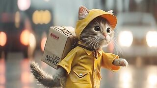 mini courier cat