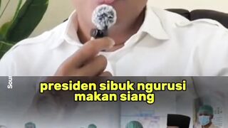 Ada apa dengan presiden saat ini
