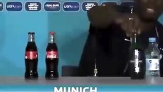 geser botol turun saham