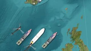 Bagaimana AS Menyita Kapal Tanker Rusia di Tengah Laut?