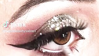 Beautiful Gilter Eyes Makeover 2