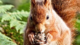 Eurasian Red Squirrel: The Forest’s Fiery Acrobat