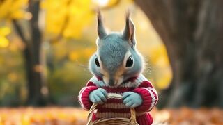 Milo the Little Squirrel and the Last Nut ????️✨