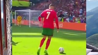 Ayah Ronaldo datang untuk menonton Ronaldo? ❓????⚽️