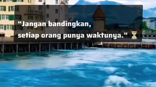 jangan bandingkan proses