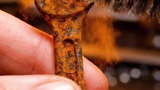 Repairing a Small Rusty Wrench