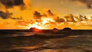 Peaceful Waves #panorama