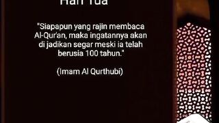 agar tidak pikun dihari tua