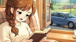 The girl is very upset.
