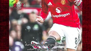 Kenapa assist sundulan Bruno ke Sesko gak dihitung jadi assist-nya yang ke-20? ????