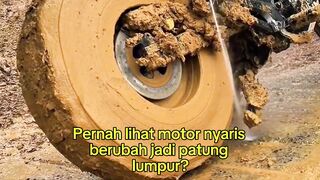 From Mud Monster to Clean Machine: Satisfying Dirt Bike Wash