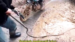 From Mud Monster to Clean Machine: Satisfying Dirt Bike Wash 2
