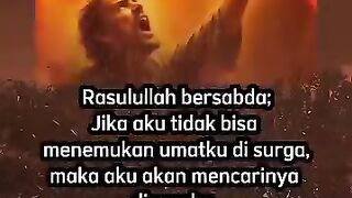 Sedahsyat itukah cintamu pada umatmu yaa rasulullah #reminderstory #quotes  #viral #story#sundayspecials