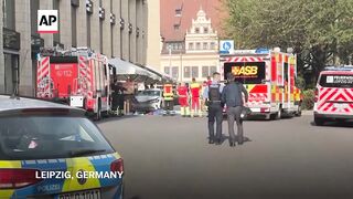 A driver plows into people in a shopping area in Germany, killing 2