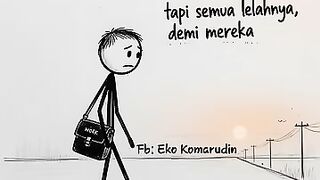 Ada orang yang jarang cerita capeknya… jarang mengeluh… tapi selalu memastikan semuanya cukup.