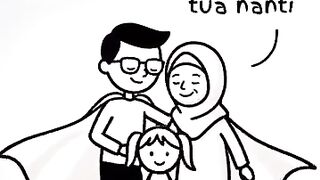 Capek? pasti.  Lelah? sering.  Tapi lihat senyumnya aja… semua terasa cukup.