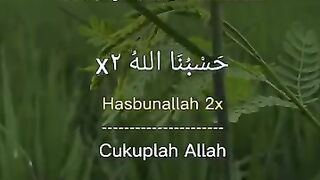 Dzikir saat dilanda kesulitan kabul segala hajat #reels #kesulitan #penolong