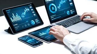 Financial Data Analysis on Multiple Digital Devices