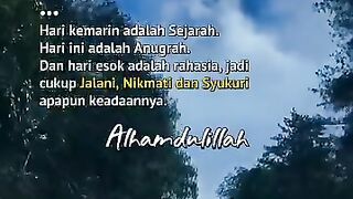 Apapun keadaannya ALHAMDULILLAH