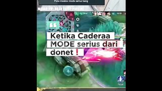 Cadera lagi mode compe serius dari donate.