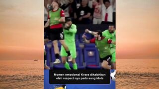 Respect Kvaratskhelia kepada Idola nya