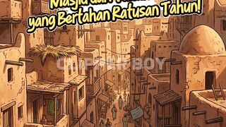 Masjid ini… cuma dari tanah liat, tapi bertahan ratusan tahun!