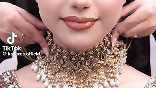 Beautiful Latest Kashees Bridal Makeover Jewellery and Dress 2