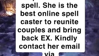 CONTACT TANYA DEBO TO HELP YOU REUNITE WITH YOUR PARTNER. SHE IS THE BEST ONLINE SPELL CASTER