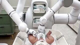 diaper replacement robot