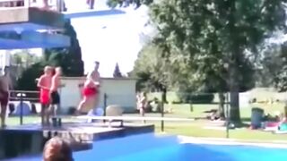 Swimming pool fails compilation #funny #pool #fail #compilation #hotday
