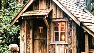 I Restored An Abandoned Forest Hut Into A Cozy Alpine Retreat - Solo Build